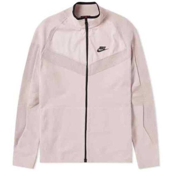 NEW Men's XL NIKE TECH PACK Full-Zip Knit Jacket Coat Sweatshirt Particle Rose 8 - Picture 1 of 3